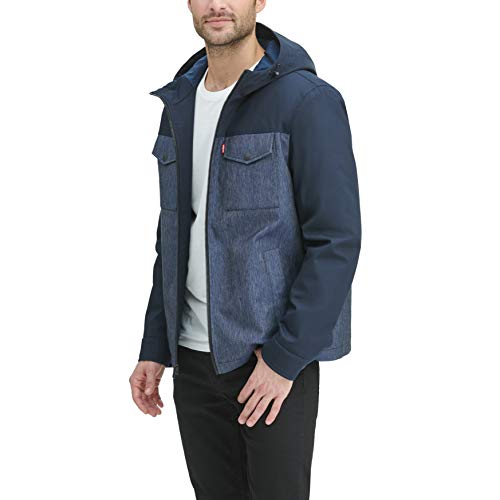 Image of Levi's Men's Artic Cloth Filled Performance Rain Shell Jacket