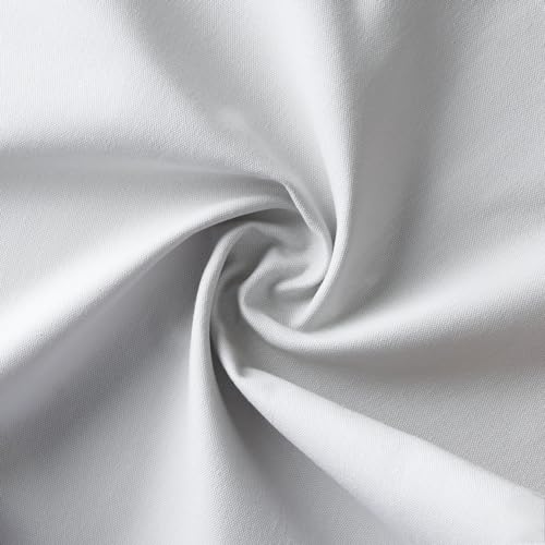 Image of Cotton Kitchen Apron for Women & Men - Set of 1 - Uni Plain, (28 inch X32 inch) Durable Apron with Spacious Pocket - Perfect Kitchen Set for Home or Professional Use - L.Gray
