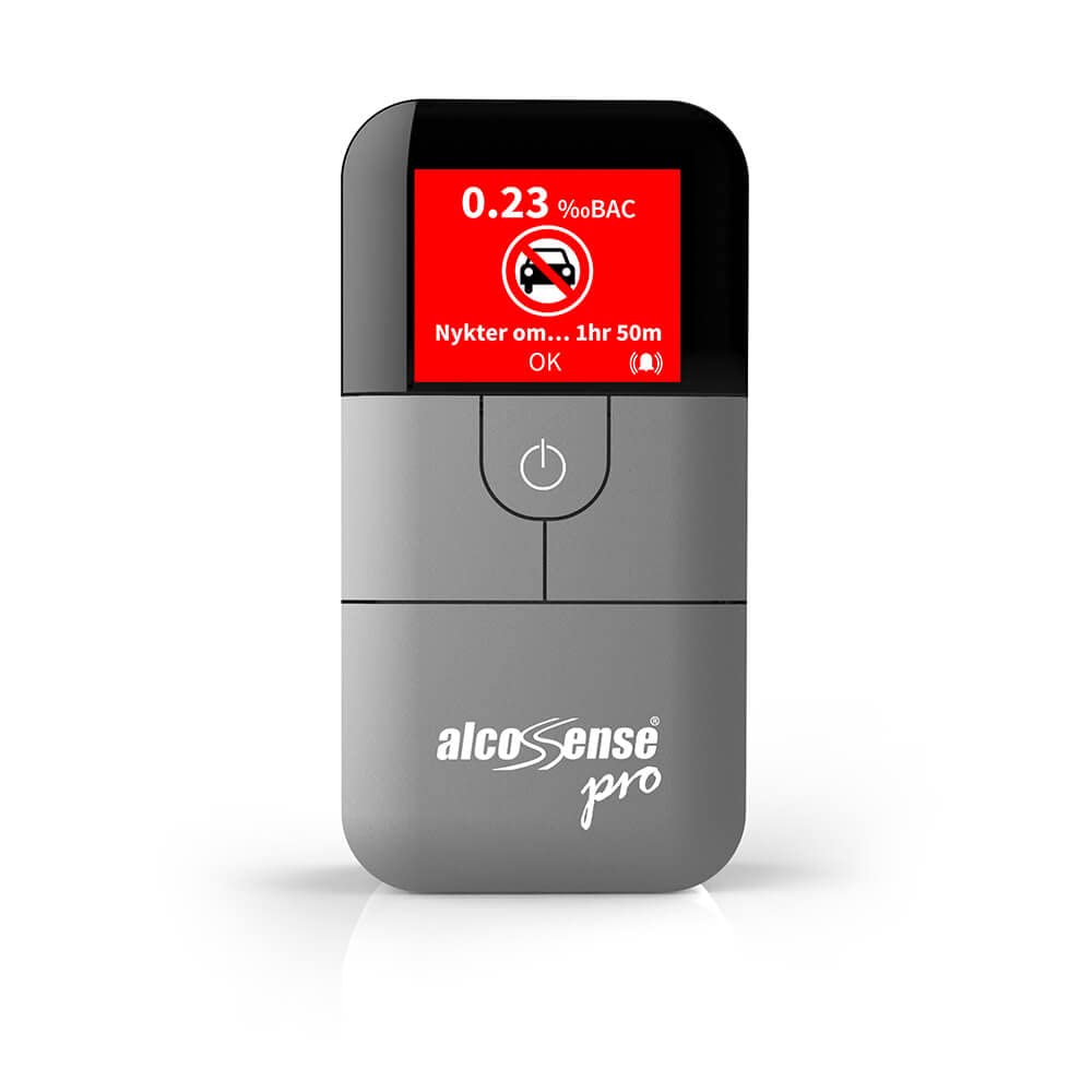 Pro Fuel Cell Breathalyser - Police-Grade Sensor for Precision Accuracy - Auto Express Recommended & Sunday Times 5 Star Rated - CE Approved Breathalyzer - Alcohol Tester Designed in the UK