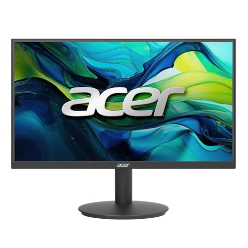 acer KB220Q H2bi 21.5' Full HD (1920 x 1080) Zero-Frame Home Office Monitor | Adaptive-Sync Support (FreeSync Compatible) | Up to 100Hz Refresh | 1ms (VRB) | sRGB 99% | Tilt | HDMI & VGA Ports