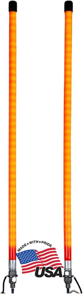 SaltDogg 1308136 36 Inch Illuminated LED Snow Plow Guides, Snow Plow Blade Markers for High Visibility