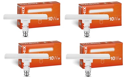 Halonix 10 Watts B22d Led bulb Mini tube Light |Color- Cool White | Base-B22 | Pack of 4 | (B0CVV69MFF) Amazon Price History, Amazon Price Tracker