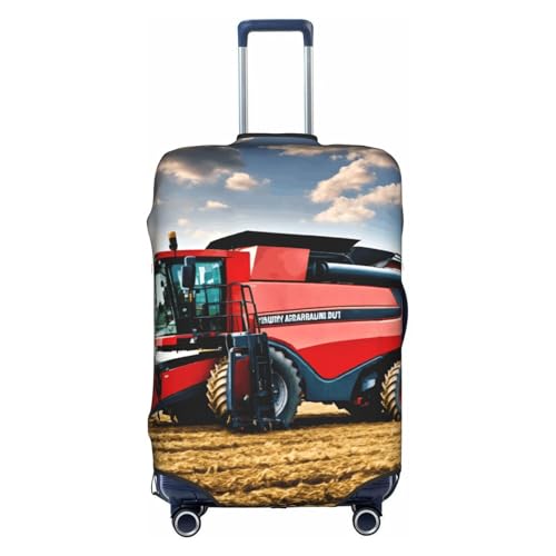 Housse de bagage tracteur blanc L fermeture éclair dissimulée valise