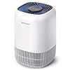 Purificateurs d'air pour chambre à coucher, maison, filtre HEPA H13 avec éponge parfumée pour fumée, allergies, pollen, squames d'animaux, odeurs, poussière, purificateur d'air portable pour chambre à