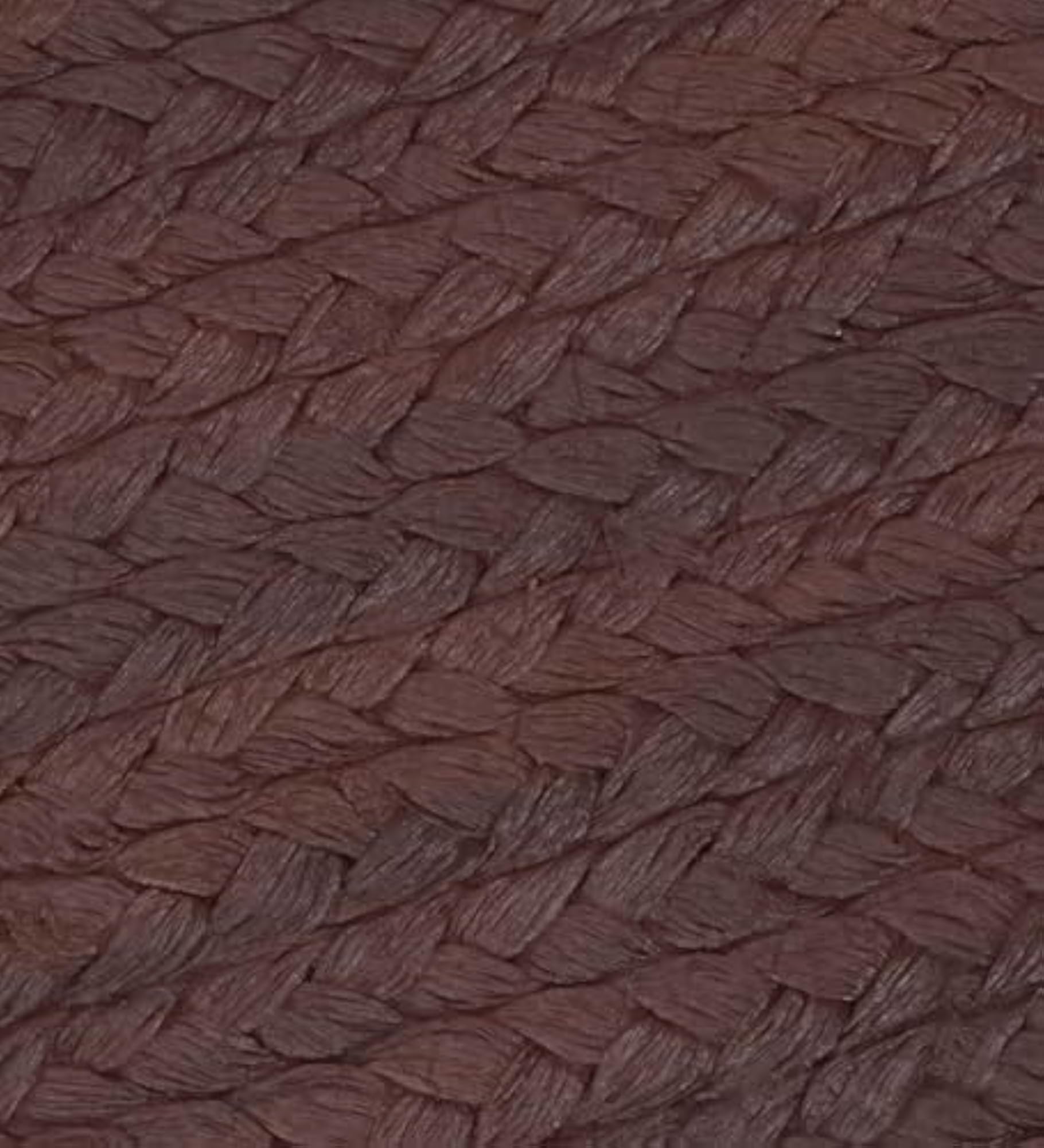 Set of 6 Premium Chocolate PVC Table Placemats