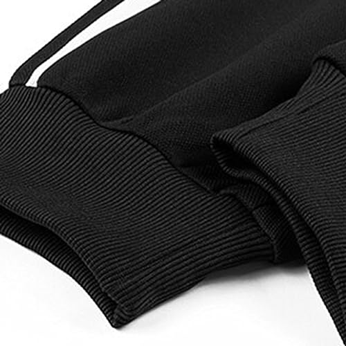 Men's Athletic Workout Jogging Suit Two Piece Set Zippered Casual Solid Color Shirt with Pants Comfortable4