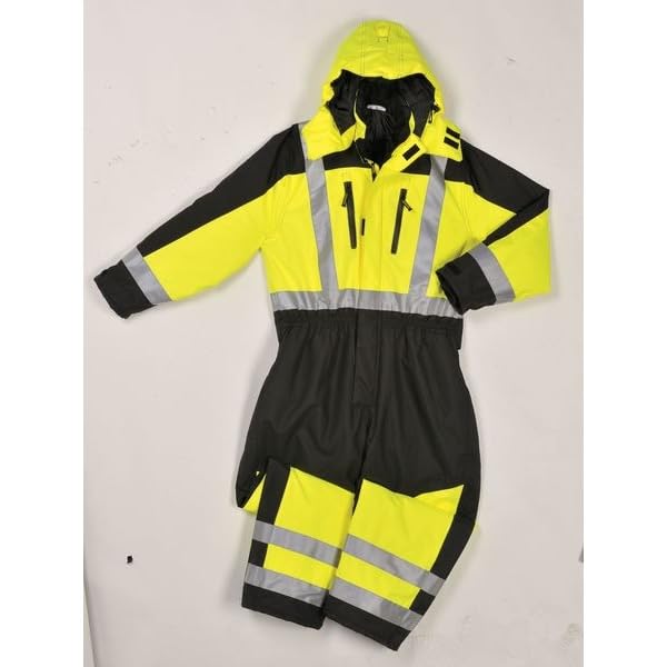 Image of Occunomix SP-CL-BY3X Speed Collection Premium Cold Weather Coerall, 3X-Large, Yellow