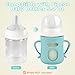 Silicone Sleeves for Pigeon Baby Bottles 5.4oz,Anti Breakage Glass Baby Bottle Holder with Handles 2 Pack