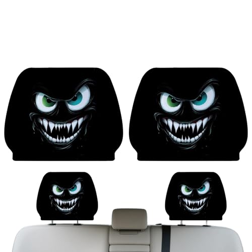 Fundas para reposacabezas de coche, protector de reposacabezas de coche, funda de almohada protectora para viajes familiares, vehículos al aire libre, hogar, viajes, conducción diaria, camión