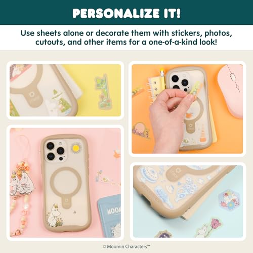 Funda decoración transparente iPhone 16 Pro Max iFace Moomin 5