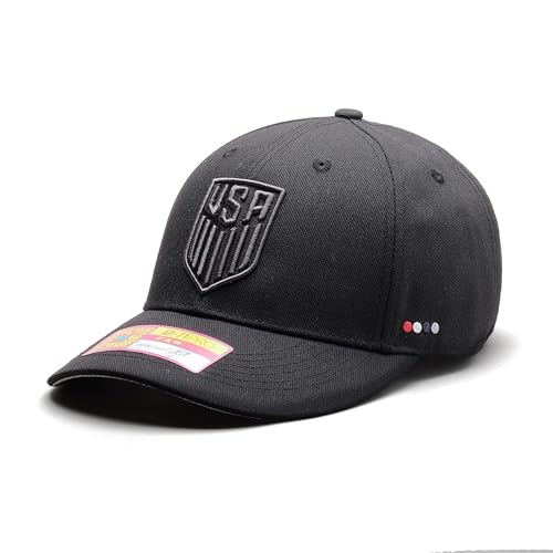 Fan Ink Team USA Gorra Ajustable Negra miniatura 2