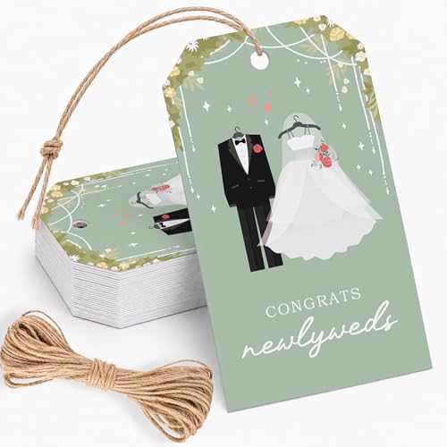 Étiquettes remerciement avec ficelle pour personnaliser vos cadeaux
