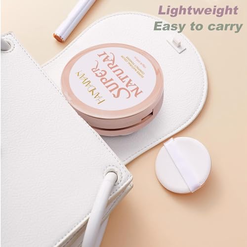 Matte Translucent Face Powder Compact, Baking Powder Makeup Foundation - Long Lasting, Oil Control, All Skin Types - Image 6