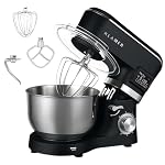 KLAMER – KLAMER Classic Küchenmaschine 1400 W mit 5,5 L Edelstahlschü