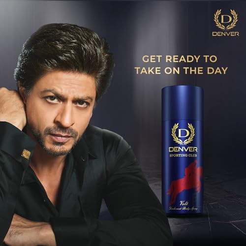 Image of DENVER Sporting Club Volt - 165ML | Long Lasting Deo Spray from Men