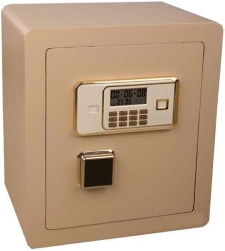 Household Hotel Office Document Safe | Safe Deposit Box Coin Operated Cabinet with All Steel Password Lock