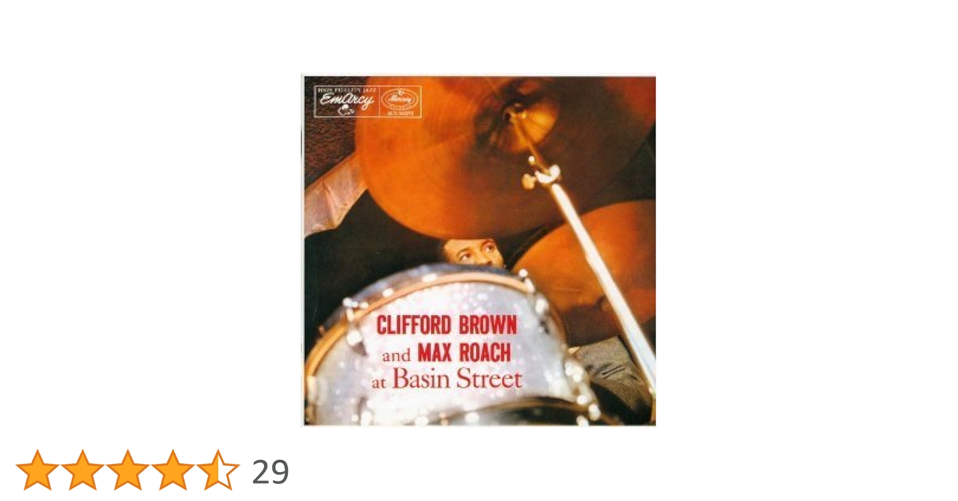 ジャズレコード　クリフォードブラウン／ベイズン・ストリート Amazon.co.jp: アット・ベイズン・ストリート: ミュージック