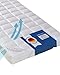 Produktbild PROCAVE Matratzenschoner 100x200 cm Micro-Comfort - Matratzenbezug - Matratzentopper - atmungsaktive Matratzenauflage - Made in Germany - Matratzenschutz mit Eckgummis Weiß