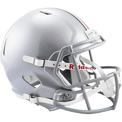 NCAA Ohio State Buckeyes Full Size Speed Replica Helmet, Red, Medium