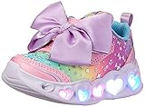 Luces Skechers Heart Lights All About Bows, Sneaker, Pink, 27 EU