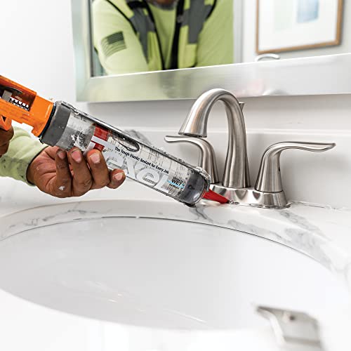 Sashco 13010 10.5oz Sashco Sealants Clear Lexel Adhesive Caulk, 10.5-Ounce