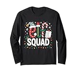 Photo Gallery elf squad santa checklist luci di natale famiglia bambini donne maglia a manica Photo Gallery elf squad santa checklist luci di natale famiglia bambini donne maglia a manica