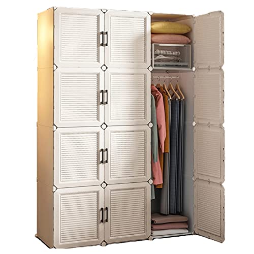 XIANGGUI 1983 Wardrobe Wardrobe Combination Wardrobe Portable Closet Foldable Wardrobe Cube Wardrobe Living Room Bedroom Storage Storage Box Wardrobe Rack