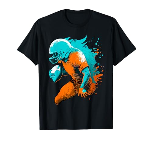 American Football Outfit Football Retro Vintage Design T-Shirt American Football Outfit Football Retro Vintage Design T-Shirt