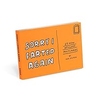 Knock Knock Sorry I Farted Again: 25 New Apology Postcards 1683491432 Book Cover