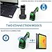Alacrity Industrial-Grade Bluetooth 433MHz Wireless 2-in-1 Barcode Scanner with Screen and Dock, Long-Range 1500m Connectivity for Retail, Warehouse, and Logistics.