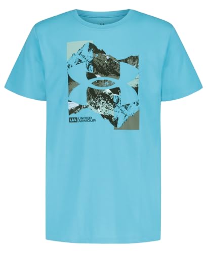 Image of Under Armour Boys' Short Sleeve Graphic T-Shirt, Soft & Comfortable, Outdoor Collection