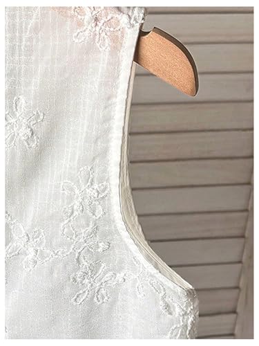 SweatyRocks Girl's Cute Bow Sleeveless Vest Summer Embroidery V Neck Tank Tops4