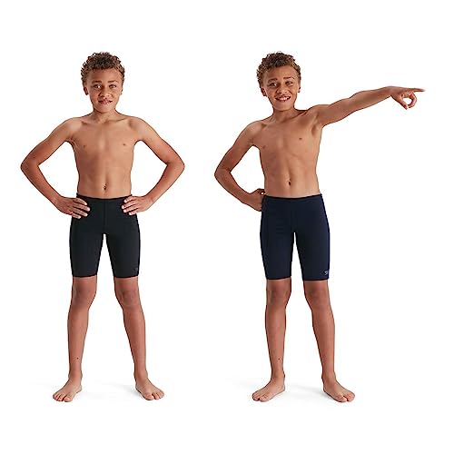 Speedo Boy's ECO END+ JAM JM, Black, t13-14
