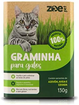 ZoePet Graminha Para Gatos