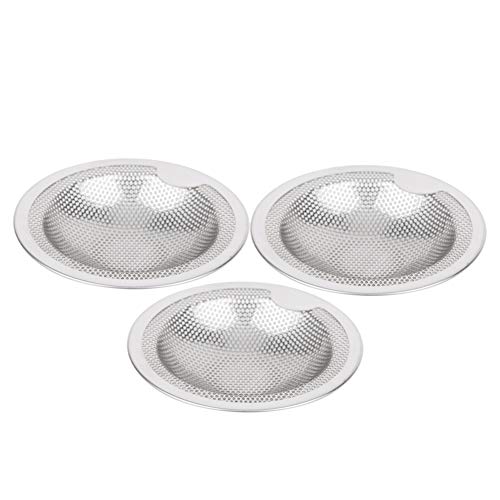 Colador para desagüe de cocina, acero inoxidable