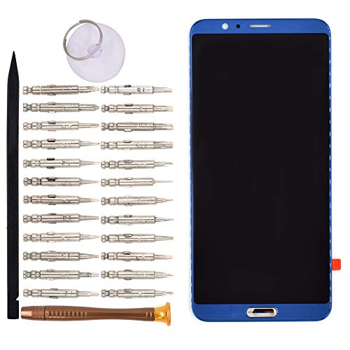 Image of LCD Display Touch Digitizer Without Bezel Frame for Huawei Honor View 10 Honor V10(Blue)