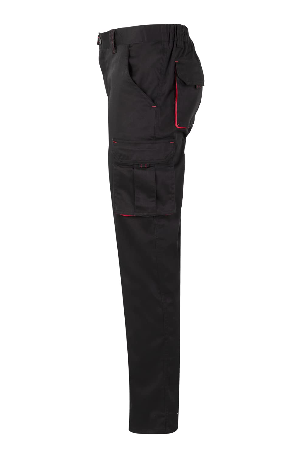 Velilla 103024S pantalón Stretch bicolor multibolsillos