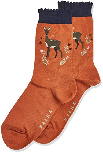 FALKE Country Deer, Chaussettes Mixte Enfant, Coton, Beige (Terracotta 5770), 27-30 (1 Paire) Cover