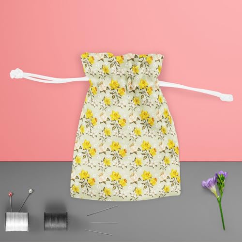 Image of ArtzFolio Dotted Lineart | Pouch Wrist Potli Bag | Bag for Weddings & Casual Parties