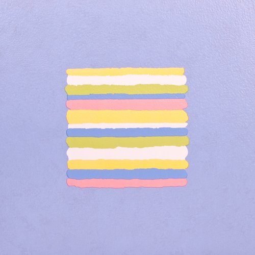 11x Leroy Merlin Vinyl Tiles Flooring - Hardwearing - Blue Stripes - 1m2