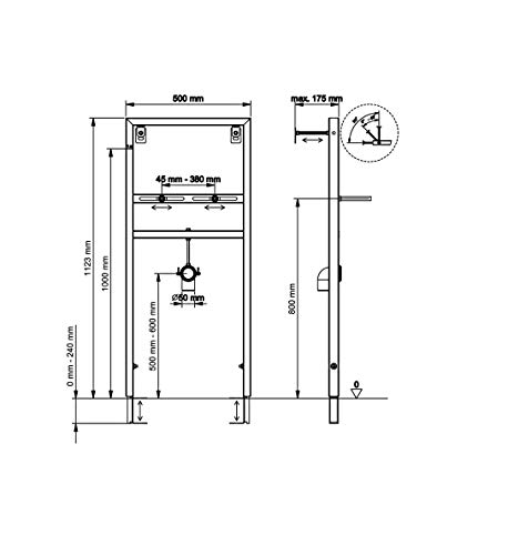 Waschtisch Element Vorwandelement Waschtisch Waschtischelement Waschtischmodul Trockenbauelement Wandelement Waschbecken Spültisch Wand Bad
