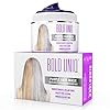 Bold Uniq Purple Hair Mask - Toner for Blonde, Platinum, Bleached, Silver, Gray, Ash & Brassy Hair -Remove Yellow Tones, Reduce Brassiness & Condition Dry, Damaged Hair -Cruelty Free & Vegan -6.76oz