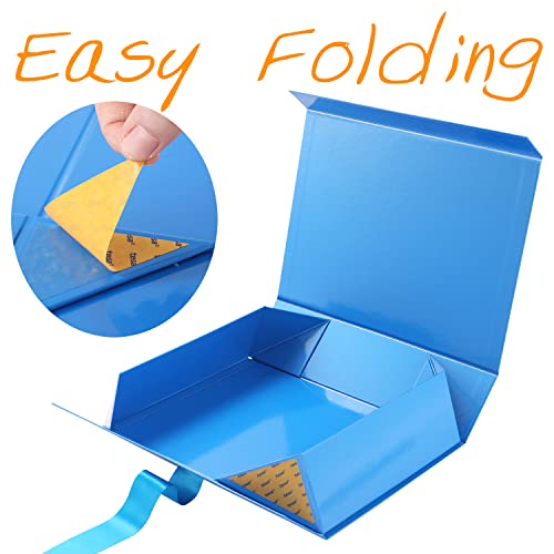 GREEN BEAN Caixa de presente grande com tampa para presentes 33 x 24 x 8 cm, caixa de presente magné