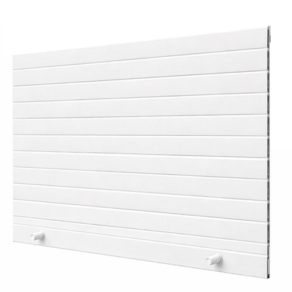 Persiana Enrollable de PVC | Lama Recta 50mm | Corte a Medida | Pertoni Tende (Alto 120cm x 140cm Ancho)