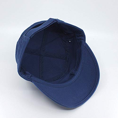 Image of The Vintage Year Heavy Stitching Washed Cotton Cadet Hat - Durable Military Baseball Cap for Men & Women, Outdoor Casual Wear