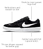 Nike SB Force 58 zapatos de skate (CZ2959-001, Negro/Negro/Blanco) Talla 10 5