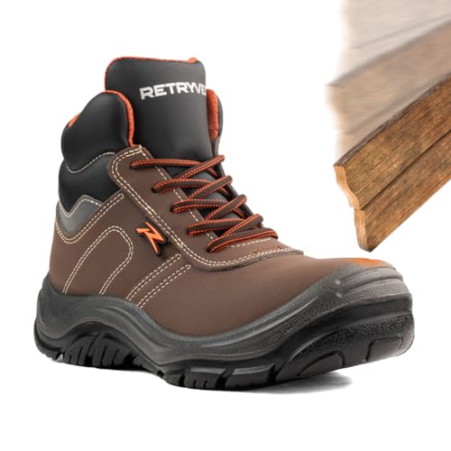 Z-28 HANKOOK Work Boots | Made in Mexico | Waterproof, Slip & Oil Resistant | Safety Footwear for Construction & Industrial Environments3