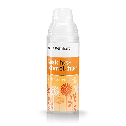 Preisvergleich Produktbild Sanct Bernhard Gesichtsschmeichler Gesichtscreme mit Arganöl, Jojobaöl, Brokkolisamenöl und Allantoin, Inhalt 50 ml