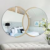 Autdot Gold Decorative Mirror...
