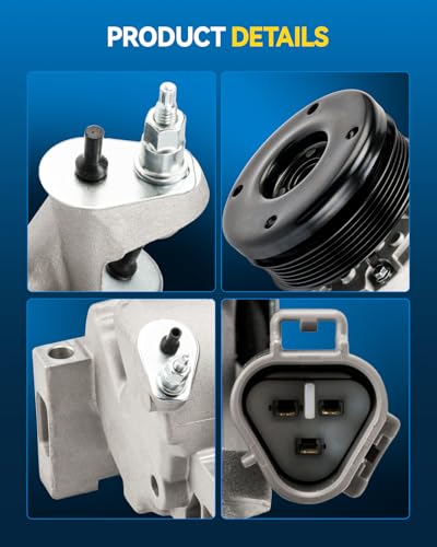 Image of PHILTOP 8841053020 Air Conditioner AC Compressor with Clutch for Lexus GS300 1998-2005,IS300 2001-2005